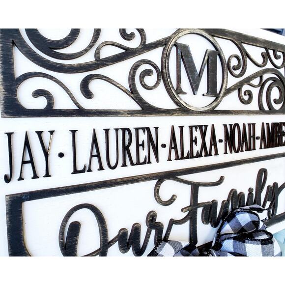 The Everything RECTANGLE Wood Sign 30 Sign Options 127 Different Icon Options - Picture 2 of 10